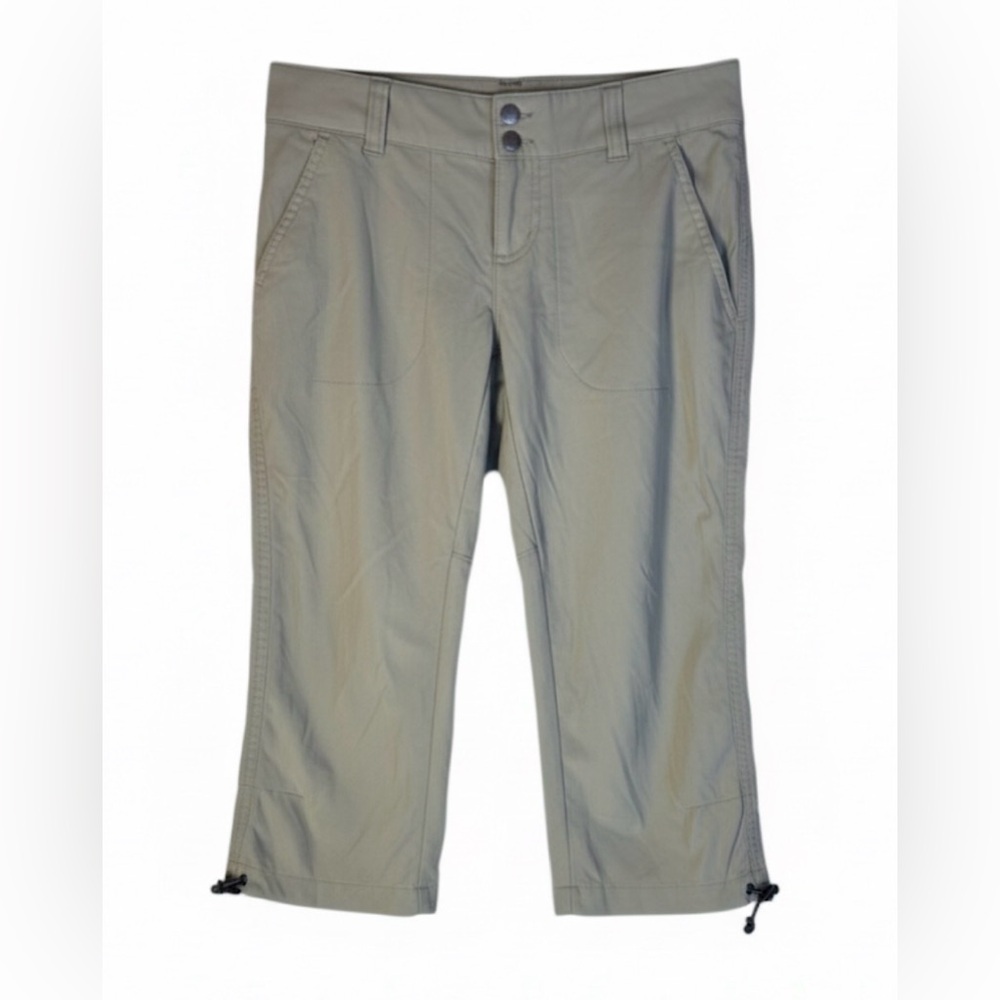 Columbia Omni Shield Water Repellant Cropped Outdoor Hiking Pants Ladies Size 2 - Picture 3 of 14